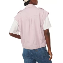 Brand new ⌛ Ba&sh Huben Jacket Pale Pink 🔔 -ba&sh Sales Store unnamed file 1000