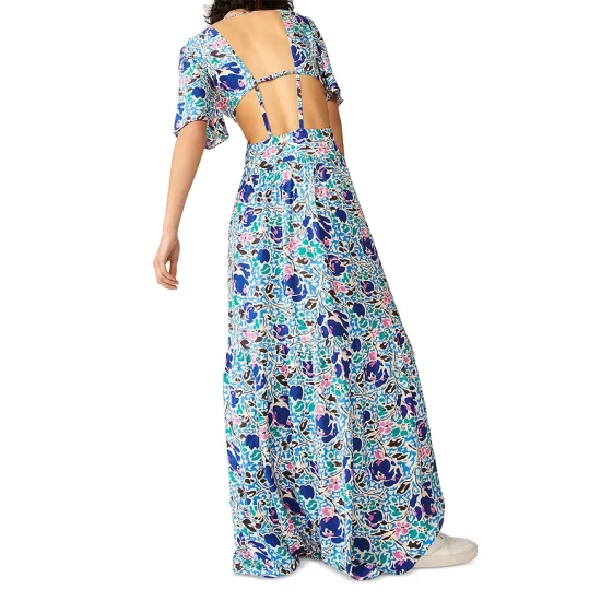 Hot Sale ๐งจ Ba&sh Ova Strappy Cutout Back Maxi ๐ Dress Blue ๐ฏ 5 Hot Sale ๐งจ Ba&sh Ova Strappy Cutout Back Maxi ๐ Dress Blue ๐ฏ - Image 3