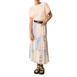 Discount 🔥 Ba&sh Ionder Midi 👗 Skirt Off White ✨ -ba&sh Sales Store unnamed file 1037