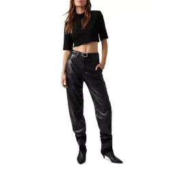 Cheap 🛒 Ba&sh Melior Cutout Back Crop Top Black 🎉 -ba&sh Sales Store unnamed file 1040