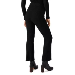 Best Pirce ⭐ Ba&sh Gimmo Ribbed Pants Black 🧨 -ba&sh Sales Store unnamed file 1051