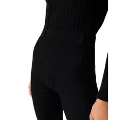 Best Pirce ⭐ Ba&sh Gimmo Ribbed Pants Black 🧨 -ba&sh Sales Store unnamed file 1052