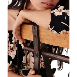 Cheap ⭐ Ba&sh Kiara Floral Print Mini 👗 Dress Black 🌟 -ba&sh Sales Store unnamed file 1067