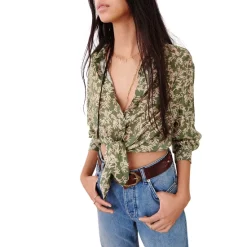 Flash Sale 🎁 Ba&sh Tarmac 👚 Shirt Green 🧨