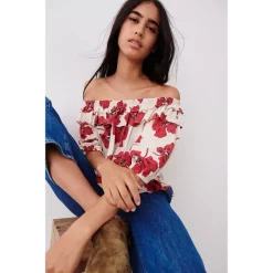 Hot Sale 😉 Ba&sh Kavi Top Red 🔥 -ba&sh Sales Store unnamed file 1081