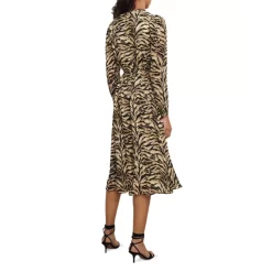 Best Pirce 🎁 Ba&sh Imany Animal Print 👗 Dress Beige 🤩 -ba&sh Sales Store unnamed file 1084