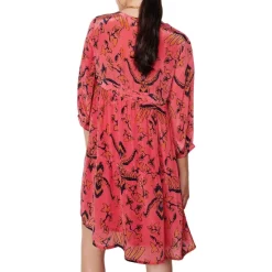 Discount 👍 Ba&sh Printed Calix 👗 Dress Pink 😀 -ba&sh Sales Store unnamed file 1089