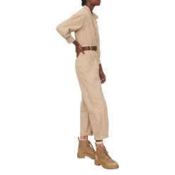 Best Sale 💯 Ba&sh Dincy Utility Jumpsuit Beige 🌟 -ba&sh Sales Store unnamed file 1114