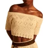 Deals ⌛ Ba&sh Jensen Off-the-Shoulder Cropped Sweater Off White 👏 -ba&sh Sales Store unnamed file 1124