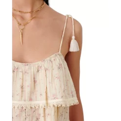 Discount 😀 Ba&sh Hector Cotton Top Cream ⭐ -ba&sh Sales Store unnamed file 1145