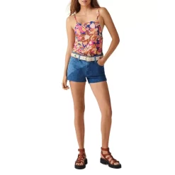 Deals ⌛ Ba&sh Sery Printed Tank Top Pink 🥰 -ba&sh Sales Store unnamed file 1152