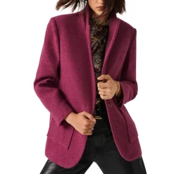 Cheap ❤️ Ba&sh Kost Relaxed Blazer Pink 🔔 -ba&sh Sales Store unnamed file 123