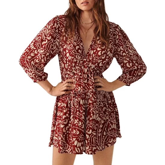 Top 10 ๐ Ba&sh Kimy Mini ๐ Dress Terracotta ๐ 3 Top 10 ๐ Ba&sh Kimy Mini ๐ Dress Terracotta ๐