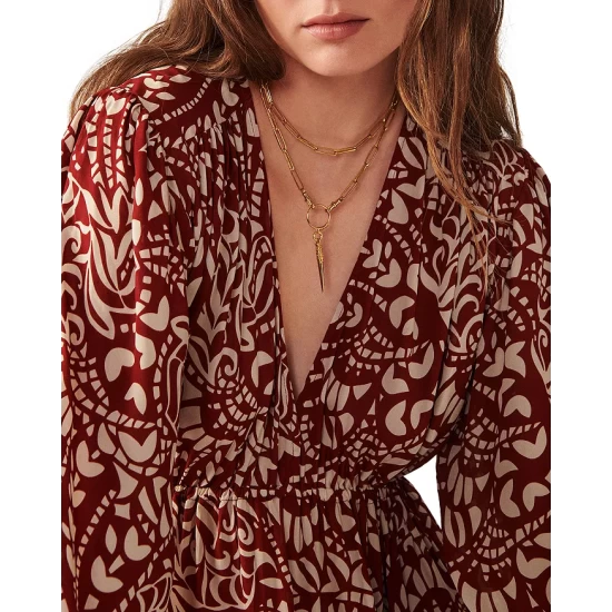 Top 10 ๐ Ba&sh Kimy Mini ๐ Dress Terracotta ๐ 6 Top 10 ๐ Ba&sh Kimy Mini ๐ Dress Terracotta ๐ - Image 4