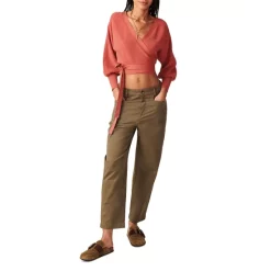 Best deal 🛒 Ba&sh Sende Faux Wrap Sweater Black 🧨 -ba&sh Sales Store unnamed file 151