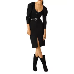 Deals ⌛ Ba&sh Boby Puff Sleeve Sweater Black 👍 -ba&sh Sales Store unnamed file 165