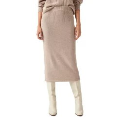 Best deal 🤩 Ba&sh Maisie Midi 👗 Skirt Beige 😍