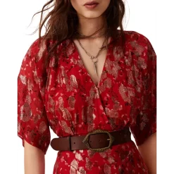 Top 10 ๐คฉ Ba&sh Rouge Metallic Print Midi ๐ Dress Red ๐ฏ 9 Top 10 ๐คฉ Ba&sh Rouge Metallic Print Midi ๐ Dress Red ๐ฏ -ba&sh Sales Store unnamed file 219