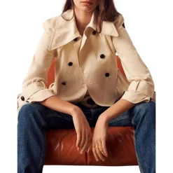 Outlet โญ Ba&sh Baila Cropped Trench ๐งฅ Coat Beige โ๏ธ 9 Outlet โญ Ba&sh Baila Cropped Trench ๐งฅ Coat Beige โ๏ธ -ba&sh Sales Store unnamed file 227