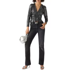 Budget ๐ Ba&sh Mae Sequined Peplum Top Black ๐งจ 7 Budget ๐ Ba&sh Mae Sequined Peplum Top Black ๐งจ -ba&sh Sales Store unnamed file 233