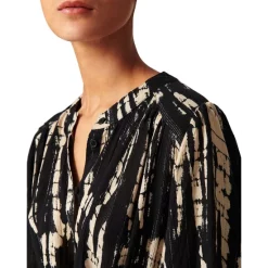 Brand new 🧨 Ba&sh Kenya Tie Dye 👚 Shirt 👗 Dress Black 🤩 -ba&sh Sales Store unnamed file 255