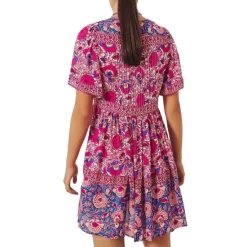 New 🧨 Ba&sh Valia Mixed Print Mini 👗 Dress Ochre ✨ -ba&sh Sales Store unnamed file 262