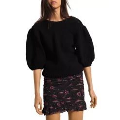 Best Pirce โ๏ธ Ba&sh Balloon Sleeve Sweater Noir ๐