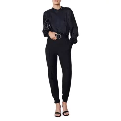 Cheapest ❤️ Ba&sh Elroy Seam Front Pants Black 💯 -ba&sh Sales Store unnamed file 294