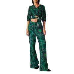 Buy 🔔 Ba&sh Cally Cropped Wrap Top Green 🌟 -ba&sh Sales Store unnamed file 309