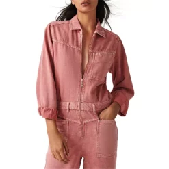 Flash Sale 🤩 Ba&sh Dova Jumpsuit Pink 💯 -ba&sh Sales Store unnamed file 319