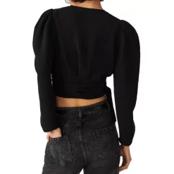 Hot Sale ⭐ Ba&sh Oxane Top Black 🛒 -ba&sh Sales Store unnamed file 330