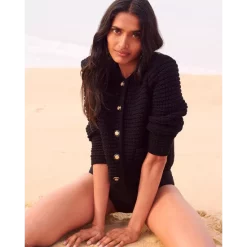 Flash Sale ⌛ Ba&sh Gaspard Cardigan Off White ✔️ -ba&sh Sales Store unnamed file 35