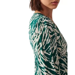 Buy 😀 Ba&sh Vuzy Animal Print Mini 👗 Dress Green ✨ -ba&sh Sales Store unnamed file 350