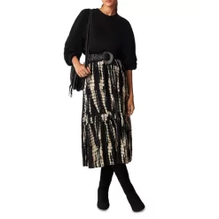 Best reviews of ⭐ Ba&sh Kylie Tie Dye Midi 👗 Skirt Ochre 👏