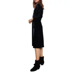 Cheap 🤩 Ba&sh Velvet 👗 Dress Bleunuit 😉 -ba&sh Sales Store unnamed file 372