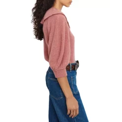 Best reviews of ✨ Ba&sh Hoa Sweater Pink Blush 💯 -ba&sh Sales Store unnamed file 376