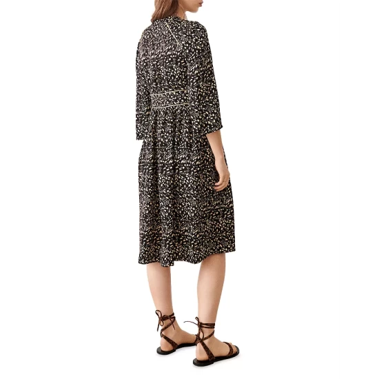 Best Sale ๐ Ba&sh Esmee Printed Midi ๐ Dress Green โ๏ธ 5 Best Sale ๐ Ba&sh Esmee Printed Midi ๐ Dress Green โ๏ธ - Image 3