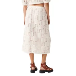 Deals 🔔 Ba&sh Anira Eyelet Midi 👗 Skirt Off White ⌛ -ba&sh Sales Store unnamed file 415