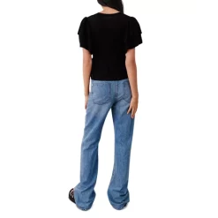 Brand new 👍 Ba&sh Acacio Pointelle Cardigan Top Black 🎁 -ba&sh Sales Store unnamed file 427