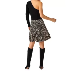 Deals 🌟 Ba&sh Gigi Graphic Print Mini 👗 Skirt Black 🔔 -ba&sh Sales Store unnamed file 442