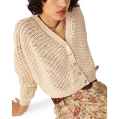 Budget 🎉 Ba&sh Jacim Cardigan Off White ✔️ -ba&sh Sales Store unnamed file 485