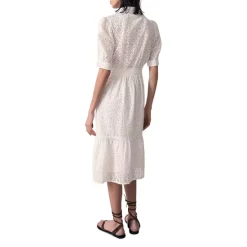 Best Sale 🔥 Ba&sh Selya Eyelet 👕 Shirt 👗 Dress Off White ⭐ -ba&sh Sales Store unnamed file 495