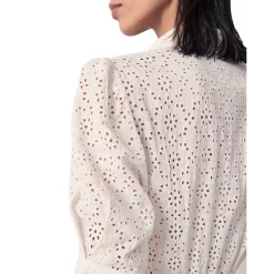 Best Sale 🔥 Ba&sh Selya Eyelet 👕 Shirt 👗 Dress Off White ⭐ -ba&sh Sales Store unnamed file 496