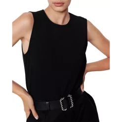 Best Sale 🤩 Ba&sh Sidney Sleeveless Top Black 😀