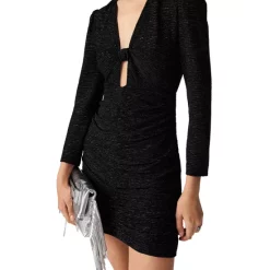 Discount 🎉 Ba&sh Enora Keyhole Mini 👗 Dress Black 🥰 -ba&sh Sales Store unnamed file 511