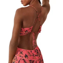 Discount ⭐ Ba&sh Caloma Cutout Maxi 👗 Dress Pink 😀 -ba&sh Sales Store unnamed file 517