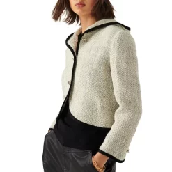 Buy ❤️ Ba&sh Octave Hooded Crop Jacket Grey 👏 -ba&sh Sales Store unnamed file 54