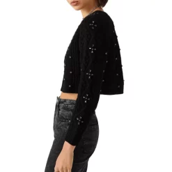 Cheapest 🌟 Ba&sh Otello Embellished Crop Sweater Off White 🔥 -ba&sh Sales Store unnamed file 57