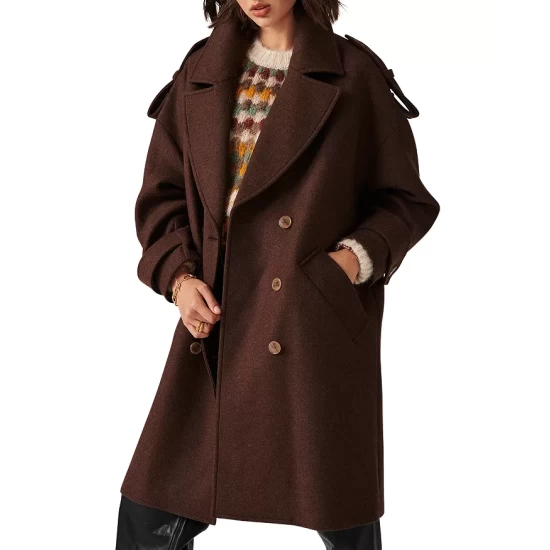 Best Sale โญ Ba&sh Tonio ๐งฅ Coat Brown ๐ 3 Best Sale โญ Ba&sh Tonio ๐งฅ Coat Brown ๐