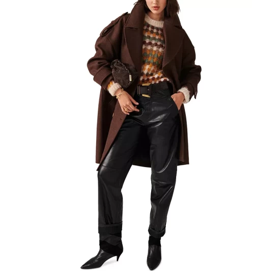 Best Sale โญ Ba&sh Tonio ๐งฅ Coat Brown ๐ 5 Best Sale โญ Ba&sh Tonio ๐งฅ Coat Brown ๐ - Image 3